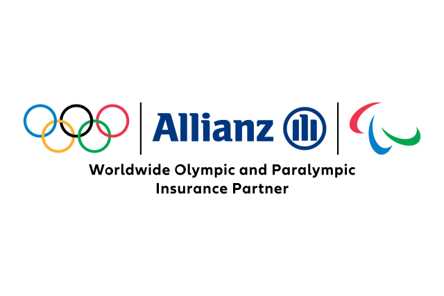 Allianz IOC Triposite logo – Worldwide Olympic and Paralympic Insurance Partner